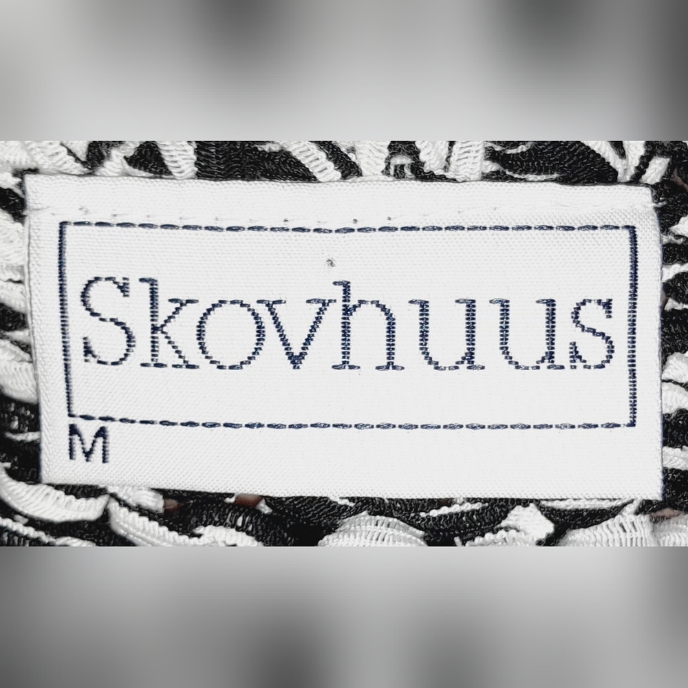 Skovhuus Sweater, Blk/WHT, Med. - Picture 3 of 3